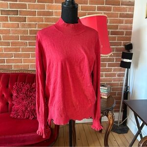 R&W Elegant Red Women's Top color pink